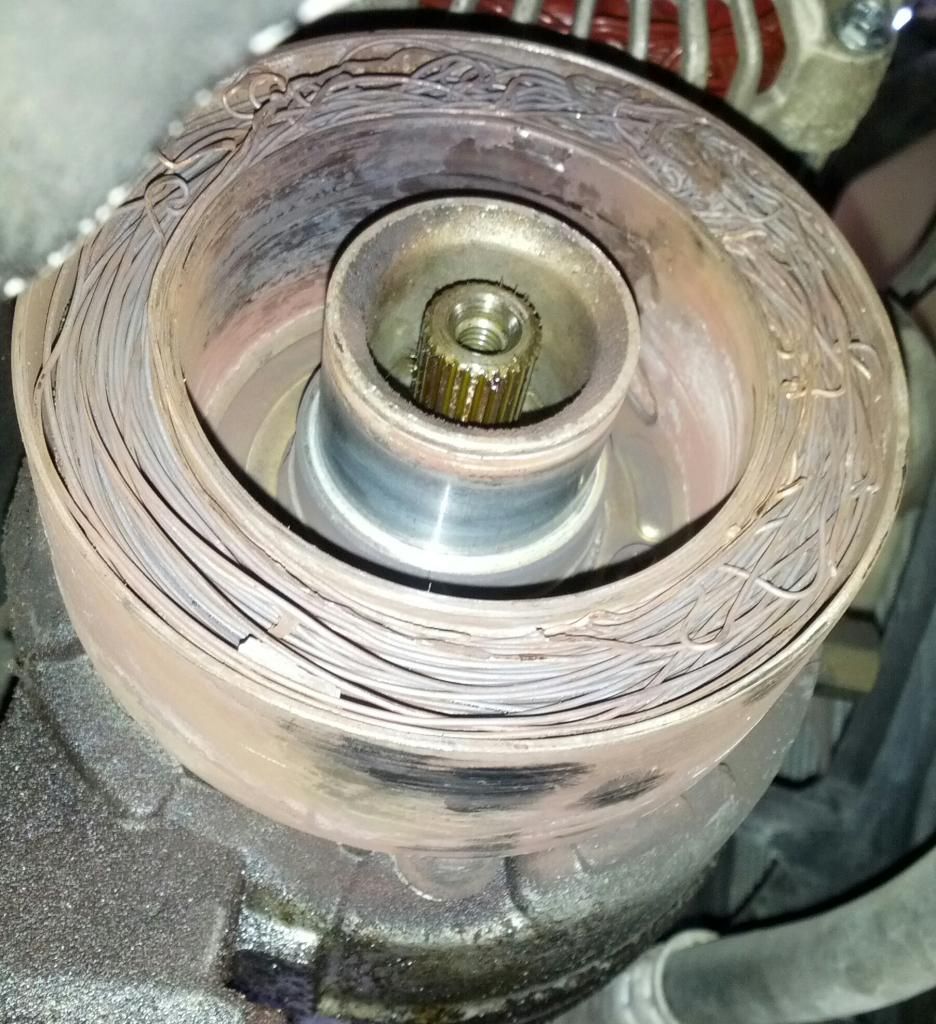 How To AC Compressor Pulley Bearing Repair
